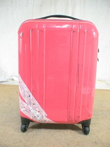 4595　EMINENT　ピンク　TSAロック付　鍵付　スーツケース　キャリケース　旅行用　ビジネストラベルバック