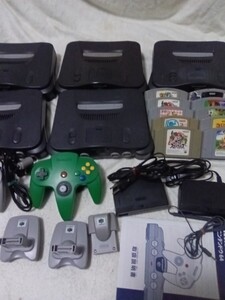 任天堂 ゲーム機 Nintendo64 ニンテンドー64 本体 ソフト コントローラー 大量 まとめてセット売り 中古品 ジャンク品