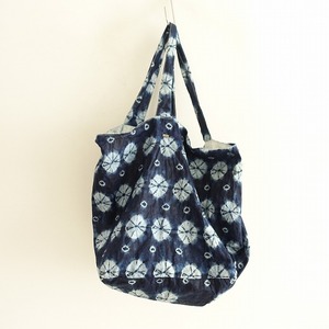 ドーサ DOSA *gasali market bag*かばんトート肩掛けインディゴ綿1024(ba7-2410-62)【90K42】