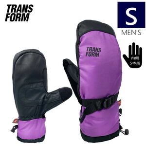 ○22-23 TRANS FORM THE TEAM MITTEN カラー:ORCHID Sサイズ トランスフォーム スキー スノーボード　グローブ