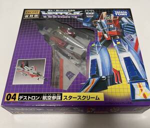 未使用品 タカラトミー 2007 復刻版 トランスフォーマー G1 04 デストロン 航空参謀 スタースクリーム 