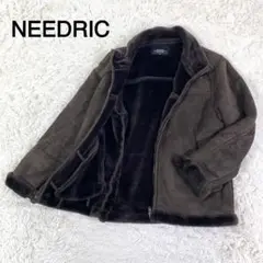 【Mサイズ】NEEDRIC ブラウンカラー ボアジャケット