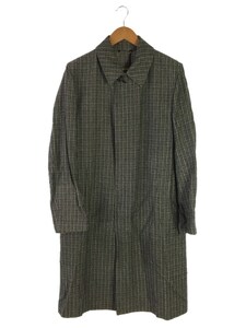 JOHN LAWRENCE SULLIVAN◆16SS/ステンカラーコート/36/コットン/グレー/1A001 16-04