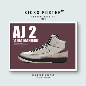 AJ2 エアジョーダン2 アママニエール A Ma Maniere キックスポスター 送料無料 AJ2-03