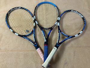 ◇#266 テニスラケット 3点まとめ　Babolat　スポーツ　テニス　ラケット◇T