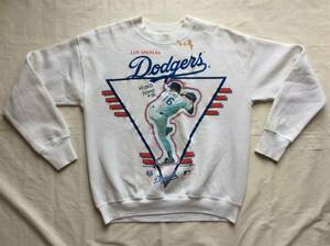 ロサンゼルス ドジャース野茂 トレーナー スェット 中古 Dodgers 16 フルーツオブザルーム