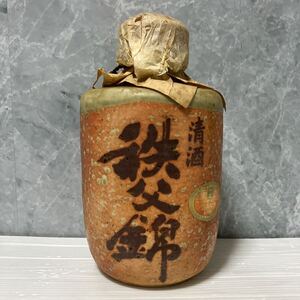 【未開栓】秩父錦 清酒 一級 720ml 古酒 長期保管品 陶器　※おまとめ発送承ります！