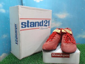 ★ stand21 スタンド21 レッド サイズ 28cm レーシングシューズ 未使用品 絶版 当時物 稀少品!! ④ JJ　