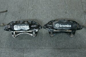 ◆インプレッサ◆WRX◆GDB◆STIバージョン◆G型◆Aライン◆純正brembo◆ブレンボ◆フロントブレーキキャリパー左右◆ブラック◆同梱不可◆