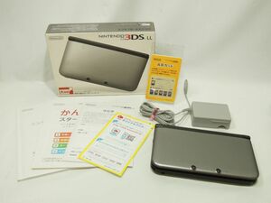 NINTENDO ニンテンドー3DSLL 本体＋純正acアダプター 任天堂 SPR-001 3DSの画面から1.9倍に