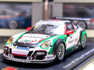 スパーク1/43 Porsche Carrera 997 GT3 Cup n°7 Carrera Cup Asia 2013 [SA038]