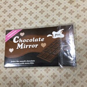 コンパクトミラー チョコレートタイプ