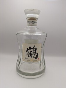 ニッカ　鶴　17年　瓶　空ビン　NIKKA WHISKY