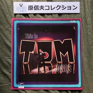 原信夫Collection 良盤 良ジャケ 1969年 Bell Sound刻印 米国 本国オリジナルリリース盤 Tom Jones LPレコード This Is Tom Jones