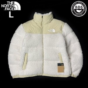 1円～!売切!【正規新品】THE NORTH FACE SHERPA NUPTSE JACKET ダウンジャケット ヌプシ シェルパ モコモコ アウトドア(L)白190122-175