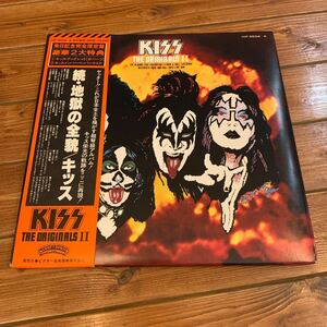 LP レコード◇キッス KISS◇続・地獄の全貌 THE ORIGINALS Ⅱ◇地獄の軍団 地獄のロック・ファイアー ラブ・ガン 3枚組