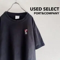 古着 “PORT&COMPANY” Advertising T-shirt