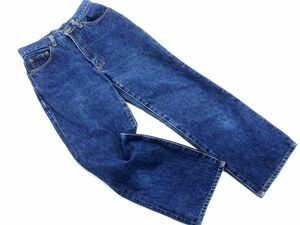 Wrangler ラングラー ストレート デニムパンツ size30-4/青 ■■ ☆ ega3 レディース