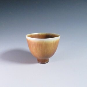 ◆◇ベルント・フリーベリ(Berndt Friberg,1899-1981/SWEDEN) グスタフスベリ 兎の毛皮釉 ミニチュア鉢/bowl 茶杯,酒盃にも◇◆dfsy10355-w