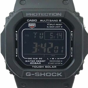 新品 CASIO カシオ G-SHOCK ジーショック MULTIBAND6 マルチバンド6 腕時計 GW-M5610U-1B 電波ソーラー デジタル スクエア ブラック 動作OK