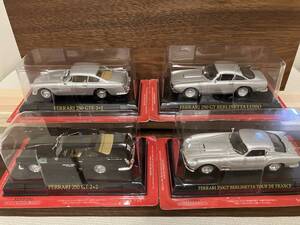 4台セット Ferrari 250GTE 250GT LUSSO 1/43 アシェット フェラーリ コレクション 未開封