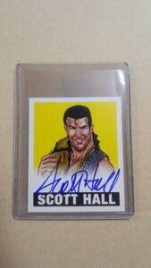 2012 Leaf Originals Wrestling　　Scott Hall スコット・ホール　　直筆サインカード　　25枚限定