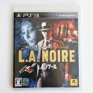 PS3 L.A.ノワール L.A.NOIRE PlayStation3プレイステーション3 Rockstar Games LAノワール