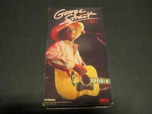 3161【VHSビデオ】George Strail／LIVE！