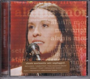 CD (U.S.A.)　Alanis Morissette : MTV Unplugged (Maverick 9362-47589-2)