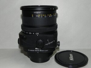 ニコン NIKON PC MICRO NIKKOR マイクロニッコール85mm F2.8 D レンス゛