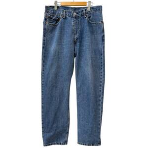 Levi’s (リーバイス) 550デニムパンツ ジッパーフライ コットン100％ W36 L32 インディゴブルー エジプト製 メンズ/065