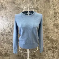 ✨UNIQLO✨ユニクロ♡カシミヤ♡セーター♡レディース♡ブルー♡(S)