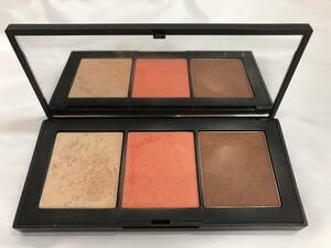 NARS ナーズ モツタプ フェースパレット ハイライティングブラッシュパウダー 3.2g×3 中古品 #208316-34