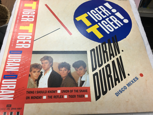 Duran Duran★中古LP国内盤帯付「タイガー・タイガー」