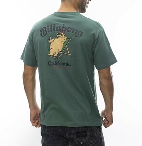 【SALE】★送料無料★2024春夏 新品【BILLABONG/ビラボン】CALI BEAR Ｔシャツ BLA メンズL BE011-223