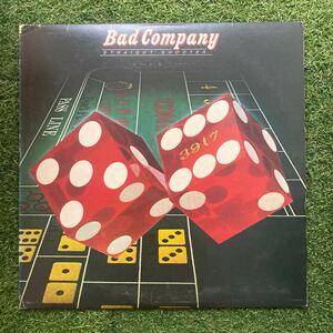 【美盤UK-ORIGINAL MAT両面1U!!!】 BAD COMPANY/STRAIGHT SHOOTER/ISLAND ILPS 9304 バッドカンパニー　ストレイトシューター