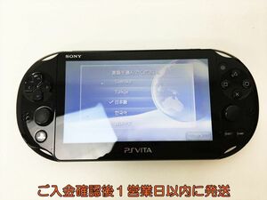 【1円】PSVITA 本体 ブラック PCH-2000 SONY Playstation Vita 動作確認済 H06-047rm/F3