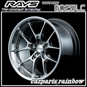 ★RAYS/レイズ VOLKRACING ボルクレーシング G025LC 20×10.0J/10J 5/114.3 +35★シャイニングライトメタル/リムFDMC(HI)★