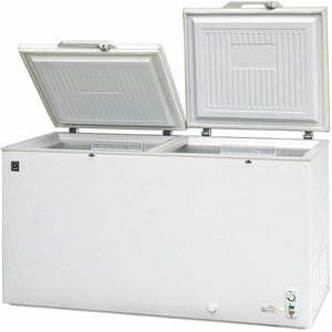 【人気商品】 レマコム 冷凍庫 冷凍ストッカー RRS-446 【急速冷凍機能付】 (446L)