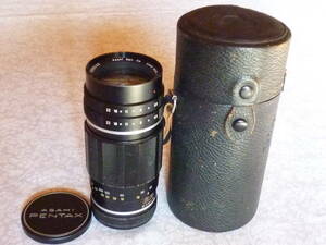 ASAHI　PENTAX ペンタックス純正　Tele-Takumar F5.6/200mm　 M42　 一眼カメラ用（マニュアルフォーカス） 望遠レンズ　中古品
