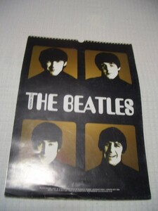 ★レトロ☆BOOK★珍品「THE BEATLES カレンダー2001　横30cm 縦42cm」OLIVER BOOKS　現状渡し　昭和レトロ　ビンテージ 当時物