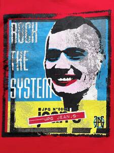 ジャンポールゴルチエ Jean Paul Gaultier ROCH THE SYSTEM ノースリーブ 40 レッド