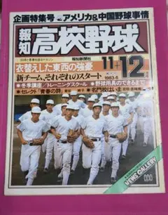 報知高校野球　1983.NO.6