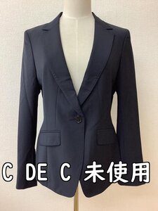 クードシャンス (C DE C) タグ付き未使用 定価37400円 黒ジャケット 日本製 サイズ40／L