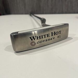 ODYSSEY WHITE HOT #1 オデッセイ ホワイトホット パター ゴルフクラブ ヘッドカバー付き 右利き