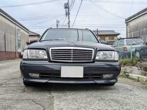 ☆　良品！　Ｗ２０２ ＡＭＧ 本物　フロントバンパー サイドステップ リアバンパー セット　引取り歓迎　☆