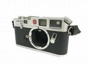 SDG59455大 LEICA ライカ M6 クローム レンジファインダーカメラ ボディ シルバー 直接お渡し歓迎