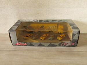 【未使用】Schuco・シュコー＊MOTORSPORT HO Edition 1:87 Metal＊ミニカー ABT アウディ DTM SET トレーラー