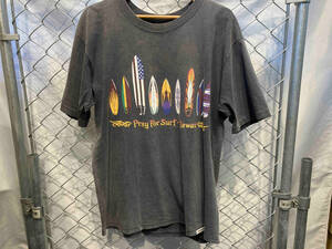 90s USA製 crazy shirt SURF TEE 半袖Tシャツ クレイジーシャツ グレー Lサイズ 店舗受取可