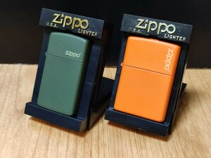 まとめて2個　ZIPPO オイルライター 1627ZL 　231ZL　ジッポ 　ジッポー 　ライター 　Zippo 　ジッポライター　マットカラー